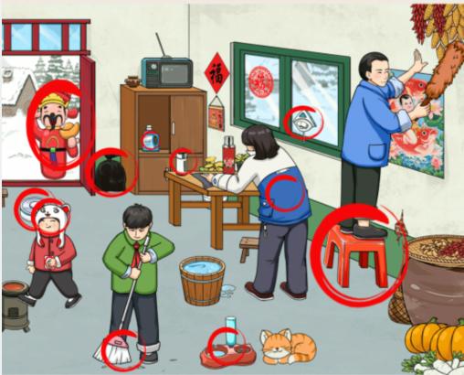 就我眼神好怀旧扫房子通关攻略