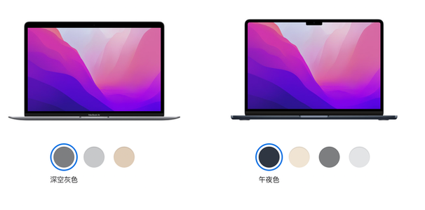 M2 MacBook Air与M1 MacBook Air有什么区别
