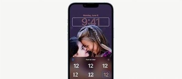 ios16的自定义锁屏有什么特色