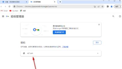 《谷歌浏览器》密码储存的操作方法