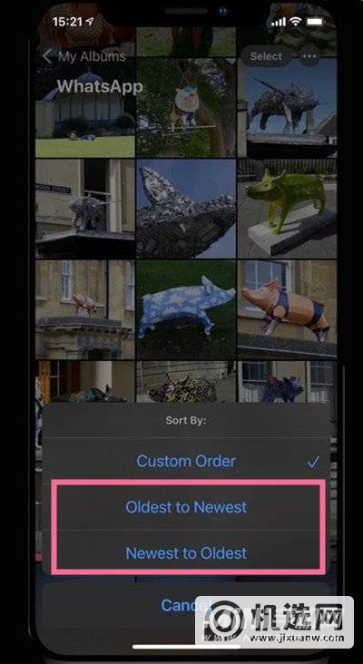 iPhone13相册怎么按时间排序-相册按时间排序方法