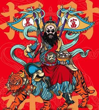 华为给财神爷上香表情怎么弄