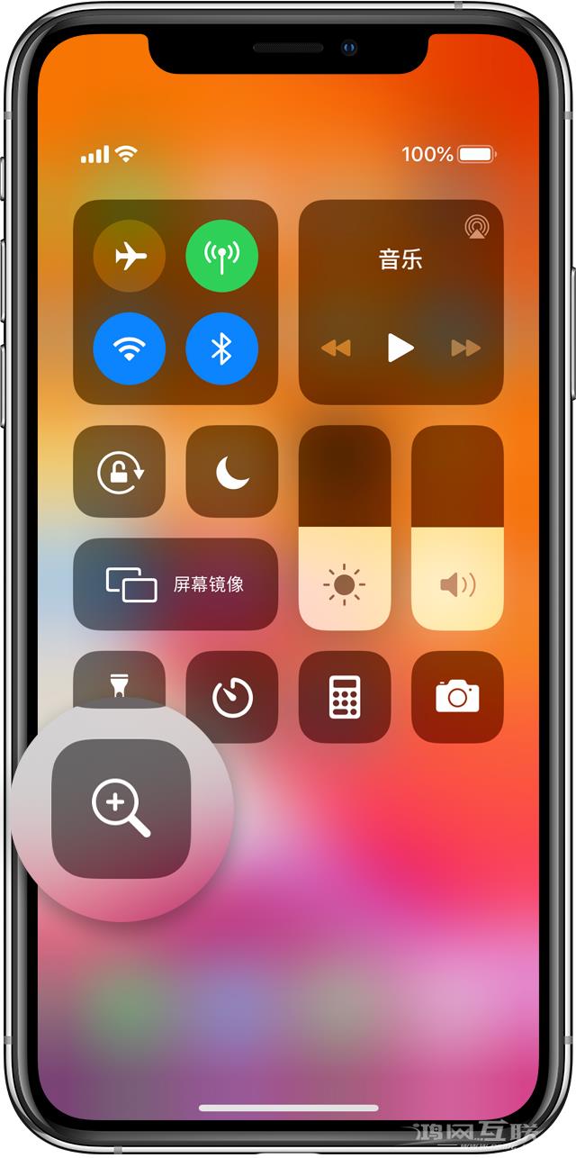 iPhone自带的放大器功能放大文字插图3
