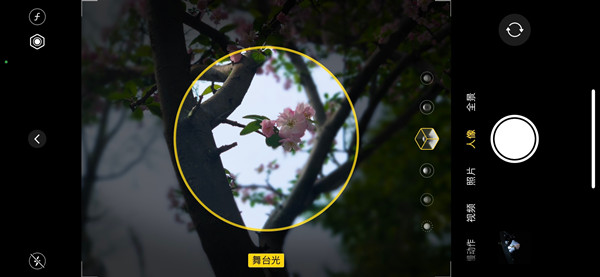 苹果手机拍摄人像时如何调距离