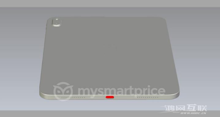 苹果 iPad  10 渲染图曝光：新型后置摄像头设计，配备 USB-C  接口插图7