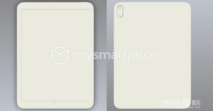苹果 iPad 10 渲染图曝光：新型后置摄像头设计，配备 USB-C 接口