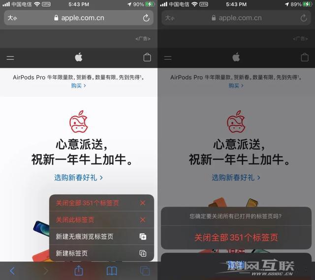 一键关闭所有 Safari 标签页的方法（两种方法教你快速关闭标签页）