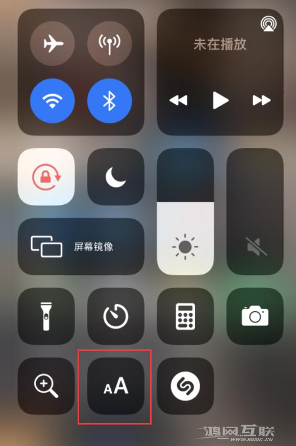 如何在 iPhone  控制中心快速调节字体大小插图5