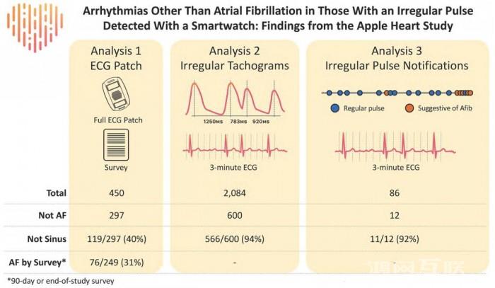 新研究表明 Apple Watch 还能检测其他类型的心律不齐