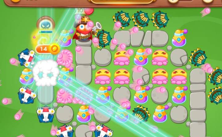 保卫萝卜3游乐场第43关怎么过