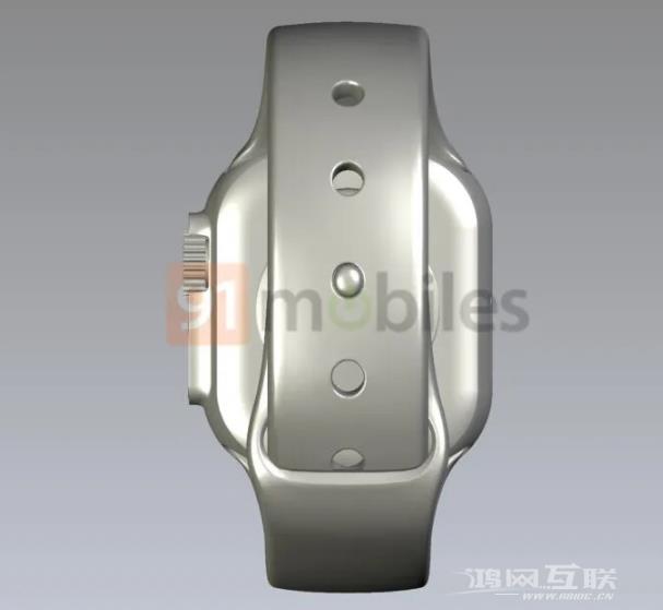 苹果 Apple  Watch  Pro  CAD  渲染图为49mm  尺寸以上插图9