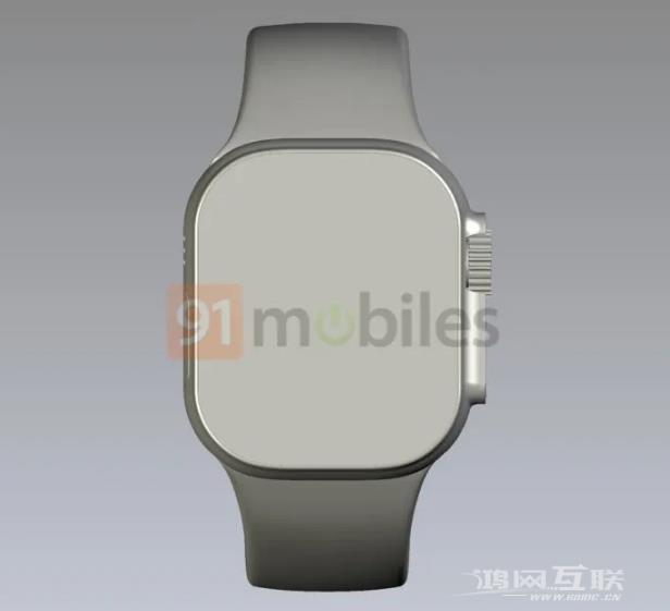 苹果 Apple  Watch  Pro  CAD  渲染图为49mm  尺寸以上插图3
