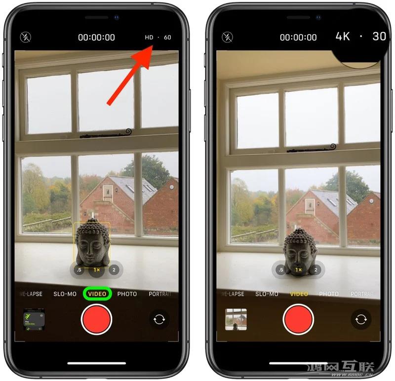 iOS 14：在“相机”应用中即可更改视频质量