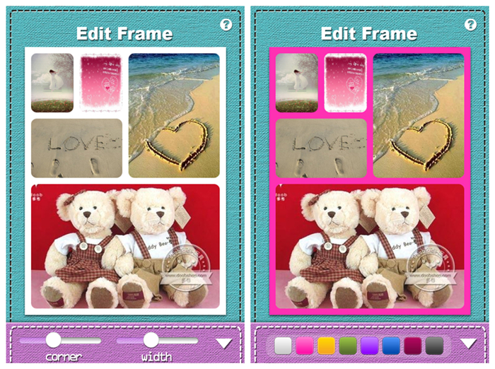 一款iPhone自定义模板拼图应用介绍_软件自学网