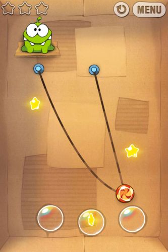 iphone游戏盒怪兽福利 糖果怪物割断绳子_软件自学网