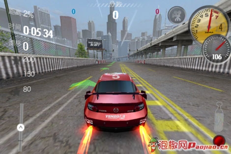 iPhone极品飞车变速体验介绍_软件自学网