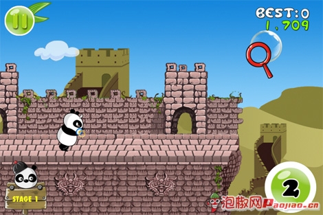 熊猫屁王一屁苹果游戏闪亮登场_软件自学网