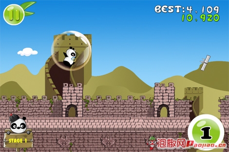 熊猫屁王一屁苹果游戏闪亮登场_软件自学网