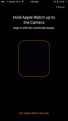 将Apple  Watch转移到新iPhone