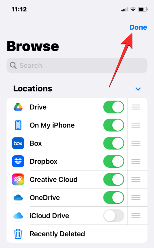 如何在 iPhone  上将 Google  Drive、OneDrive、DropBox  添加到文件应用程序