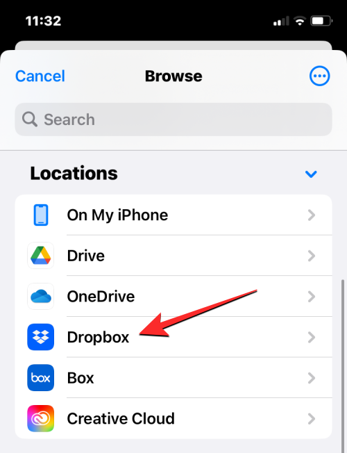 如何在 iPhone  上将 Google  Drive、OneDrive、DropBox  添加到文件应用程序