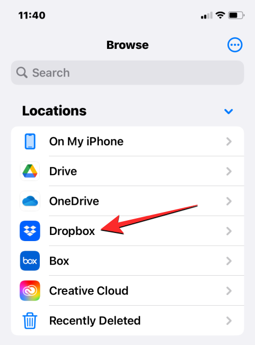 如何在 iPhone  上将 Google  Drive、OneDrive、DropBox  添加到文件应用程序