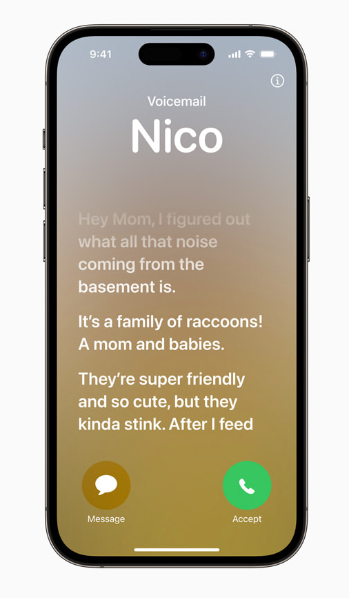 苹果 iOS  17 电话应用重大升级，有哪些全新功能？