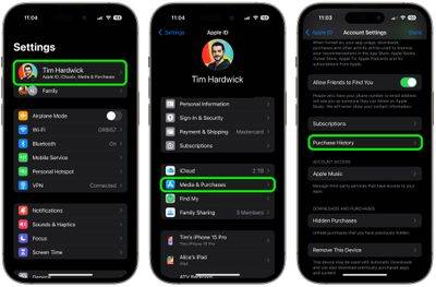 如何在iPhone上查看Apple  ID购买历史记录