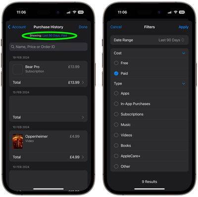 如何在iPhone上查看Apple  ID购买历史记录