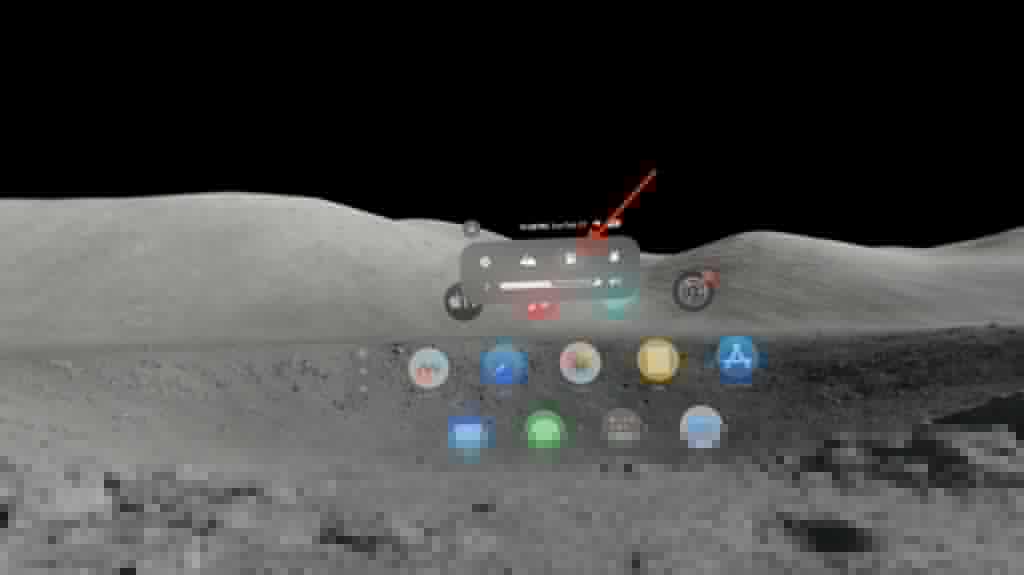 如何在Apple  Vision  Pro上打开和自定义控制中心