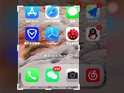 苹果手机怎么矩形截屏_苹果手机矩形截屏的方法