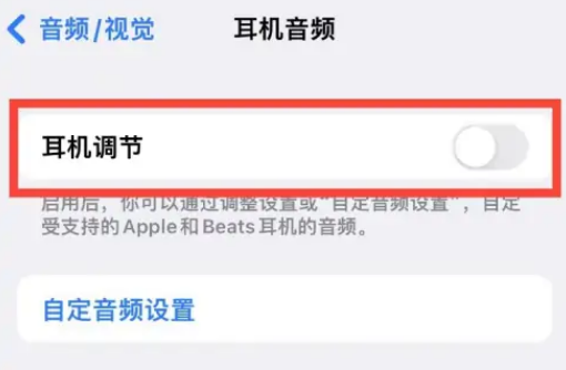 ios14耳机怎么调节音质 ios14设置耳机音频教程分享