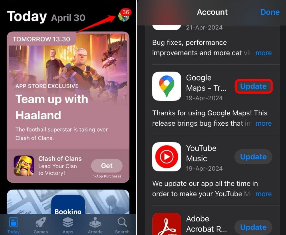 如何在谷歌地图上使用一目了然的方向