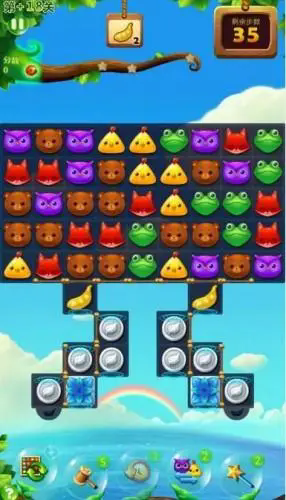 开心消消乐隐藏关102怎么过