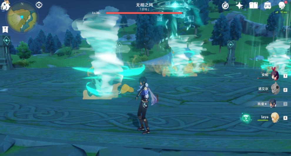 原神怎么打无相之风