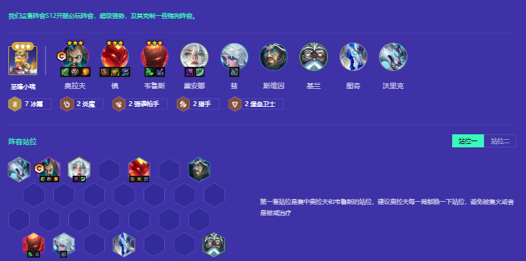 金铲铲之战奥拉夫主C阵容怎么玩