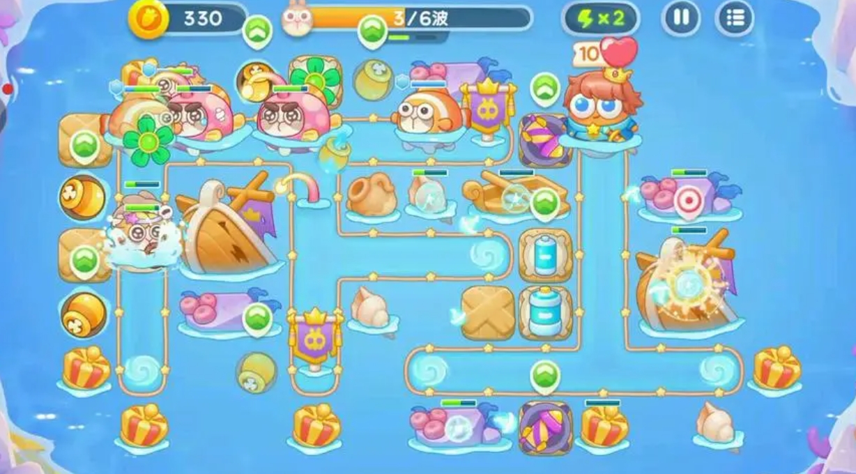 保卫萝卜4第一章第20关怎么过