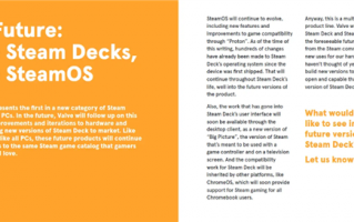 V社剧透下一代Steam Deck：性能更为强大