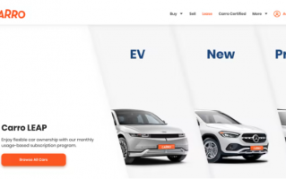 软银与新加坡 Carro 推出二手车订阅服务，寻求发展非电信业务