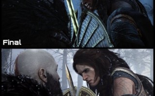 《战神5》实机截图泄露：对比预告画质提升明显