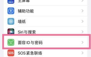 iphone可以录入几个面部