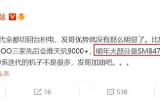 高通870神U后继有人了！骁龙8+明年再战