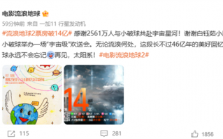 口碑票房双丰收！《流浪地球2》累积票房突破14亿