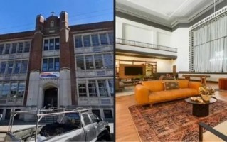 男子买下废弃学校翻新成住宅 每年可收368万租金