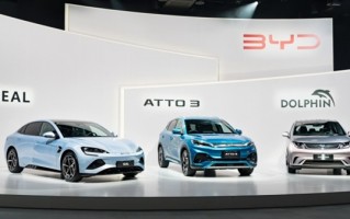 比亚迪宣布进军日本乘用车市场：右舵版首车亮相