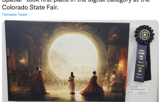 AI画作拿一等奖惹怒人类艺术家！主办方：照常颁奖