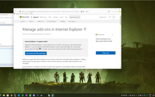民间高人发现漏洞：Win11原生运行IE11成功！