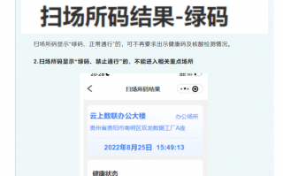 贵州升级电子场所码，实现“一扫三查”功能