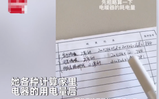 女子1个月用电4000多度？电费账单3481元！排查电器发现“电费刺客”