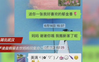 女子深夜假装去世母亲给自己回消息 仿佛是给自己鼓励：网友看完纷纷泪目